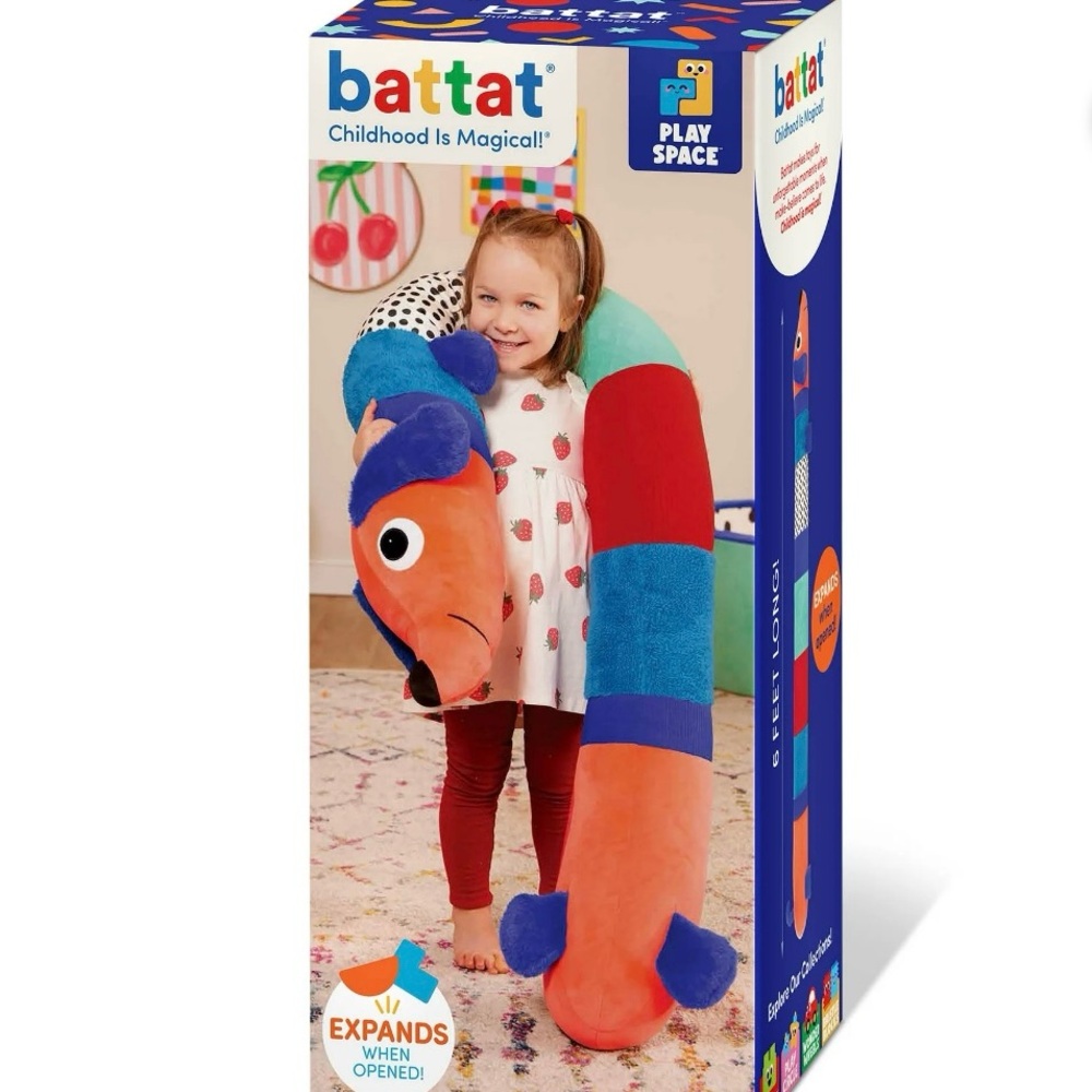 Battat Giant Snuggle Puppy Expands to 6ft